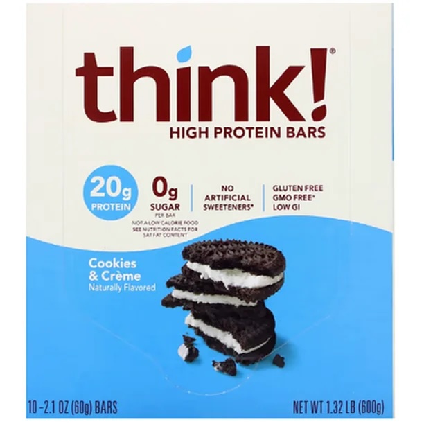 THINK! CAJA CON 10 BARRAS HIGH PROTEIN