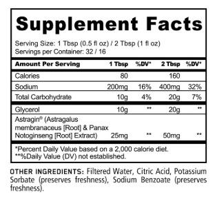 PANDA PUMP JUICE LIQUID GLYCEROL UNFLAVORED