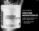 RAW CREATINE MONOHYDRATE 30 SERV