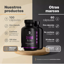 BLIFE 3 Mag Blend | Mezcla de Citrato, Oxido y Gluconato de Magnesio 100 Caps 500 mg