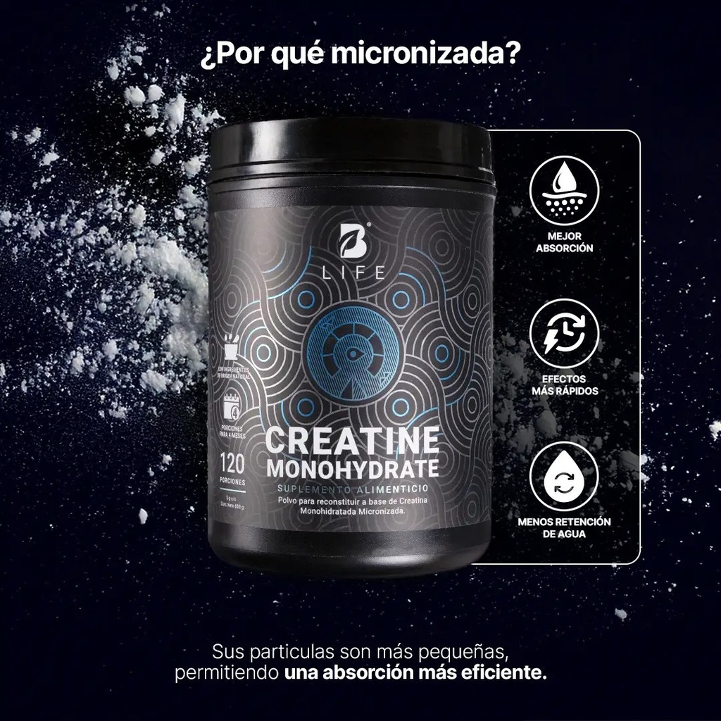 BLIFE Creatine monohydrate 600 gr 120 serv