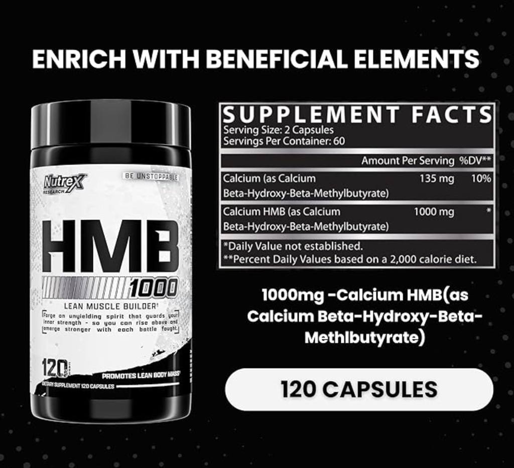 NT HMB BLACK 1000 120CT