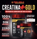 RED GOLD CREATINA MONOHIDRATADA 500 GRS 100 SERV