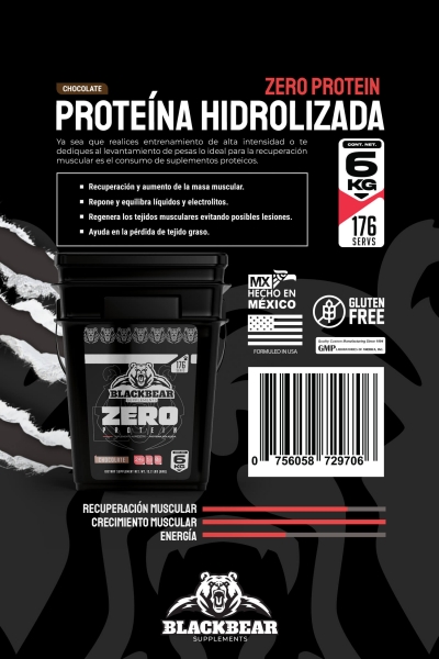BLACKBEAR, PROTEINA ISOLATADA 6KG
