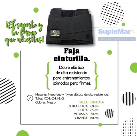 CB SPORTS, FAJA CINTURILLA