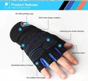 GUANTES DE TELA PARA GYM HOMBRE Y MUJER
