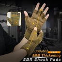 DIBEAR GUANTES GYM ANTIDESLIZANTES ARMY GREEN