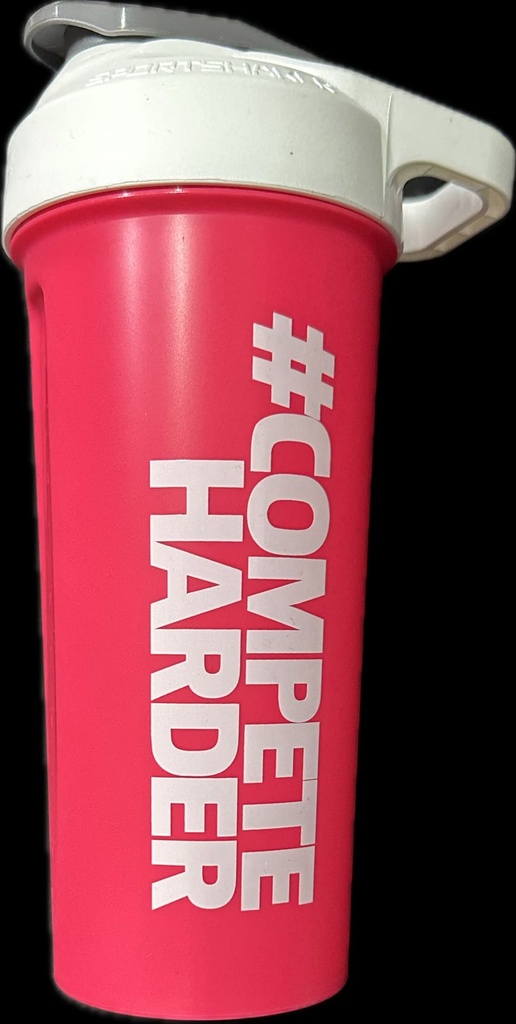 GAT SHAKER PINK MT LOGO WHITE 20 OZ