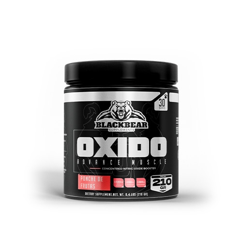 BLACKBEAR, OXIDO PONCHE DE FRUTAS 210 grs