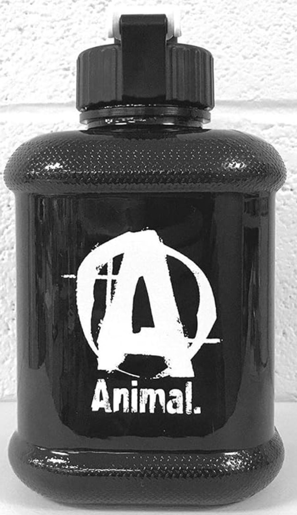 UNI SHAKER ANIMAL BLACK GARRAFON 0.5 GALON