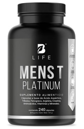 BLIFE Mens T Platinum | Precursor para Hombre Platinum 240 caps 500 mg